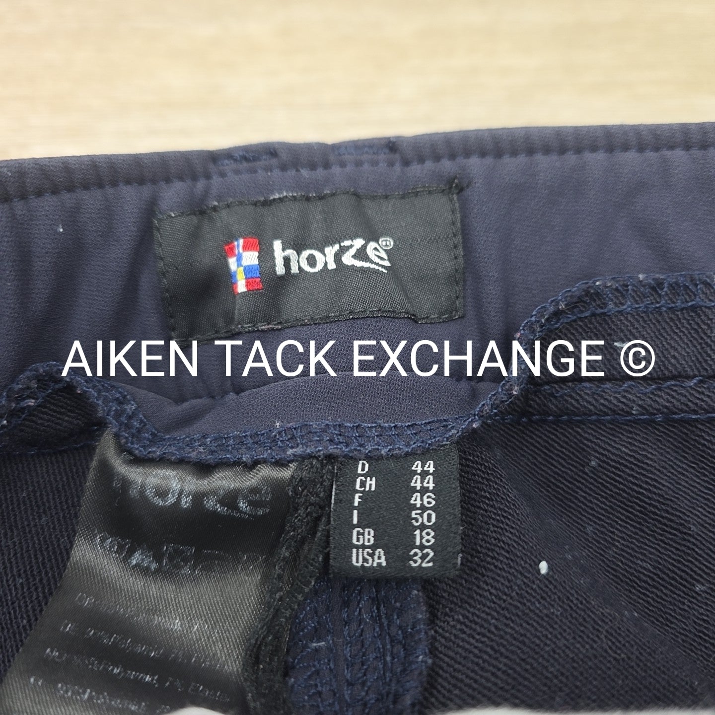 Horze Grand Prix Silicone Grip Full Seat Breeches, Women's 32