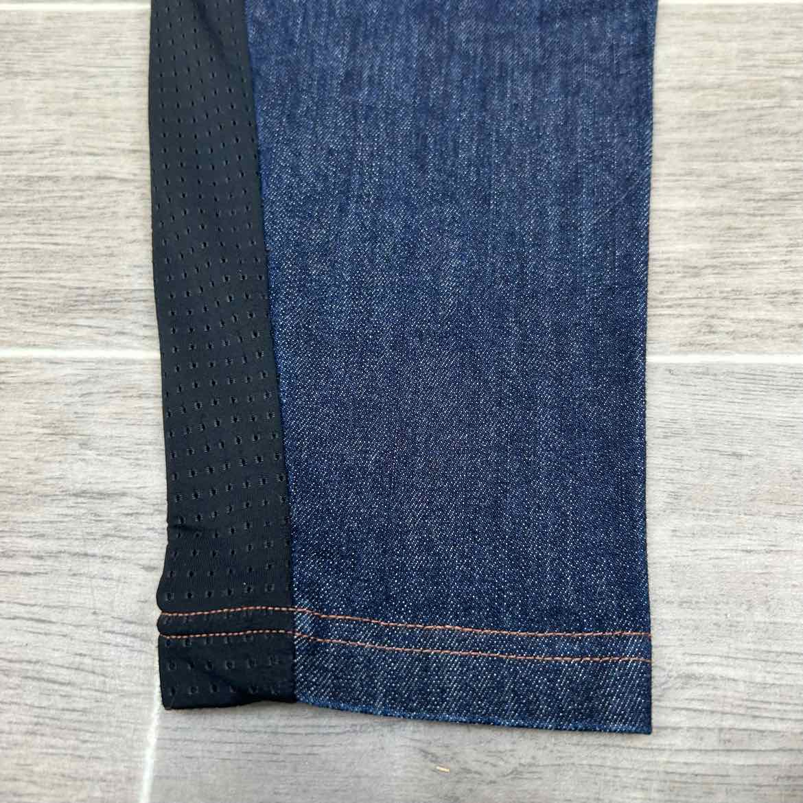 Kerrits Stretch Denim Knee Patch Breeches - Size L