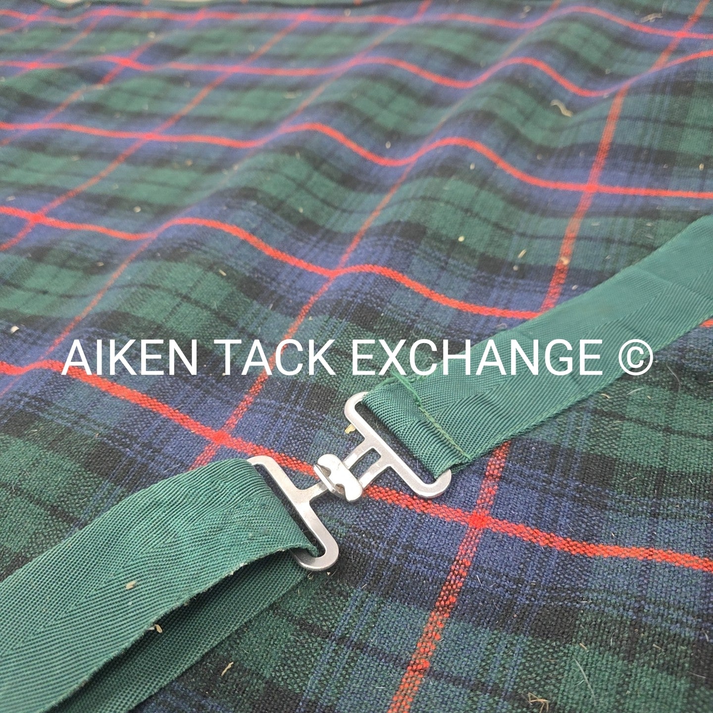 5/A Baker Tartan Plaid Stable Sheet, 74"