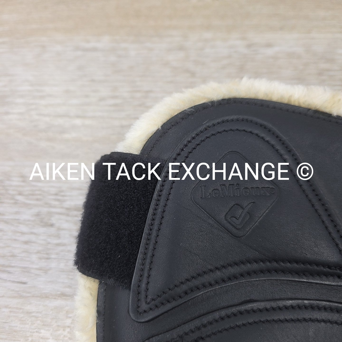 LeMiuex Capella Comfort Fetlock Boots, Black, Size Large Horse (3)