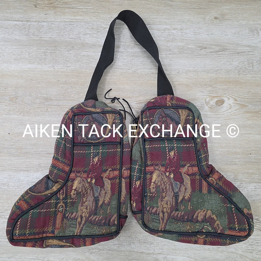 Fleece Lined Short Paddock Boot / Western Boot Boot Bag