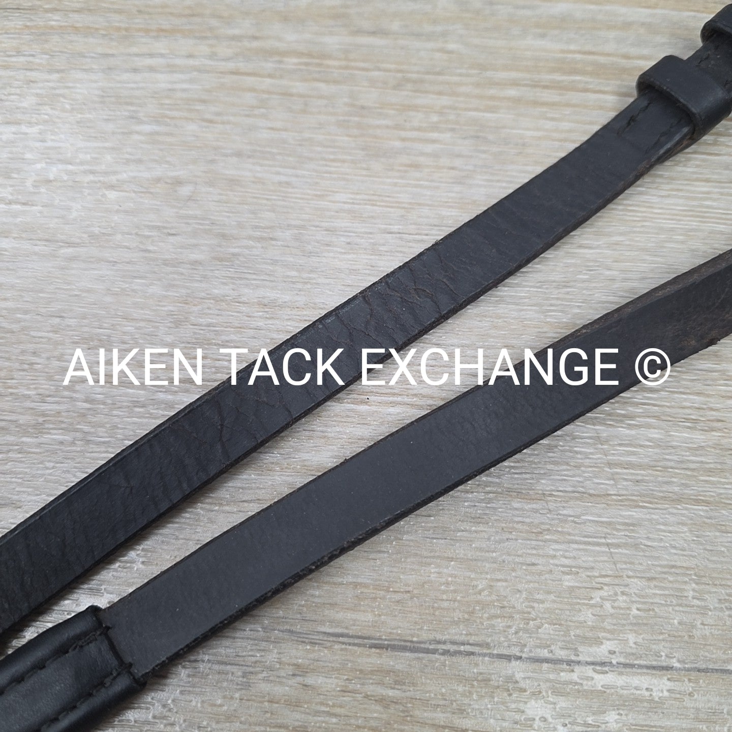 Correct Connect Intermittent Padded Reins, Black, 48"