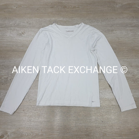 Nike Seamless Dri-Fit Long Sleeve Top, Size Medium