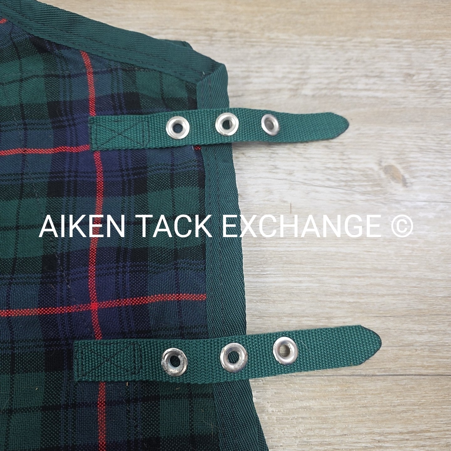 5/A Baker Original Tartan Plaid Stable Sheet, Size 72"