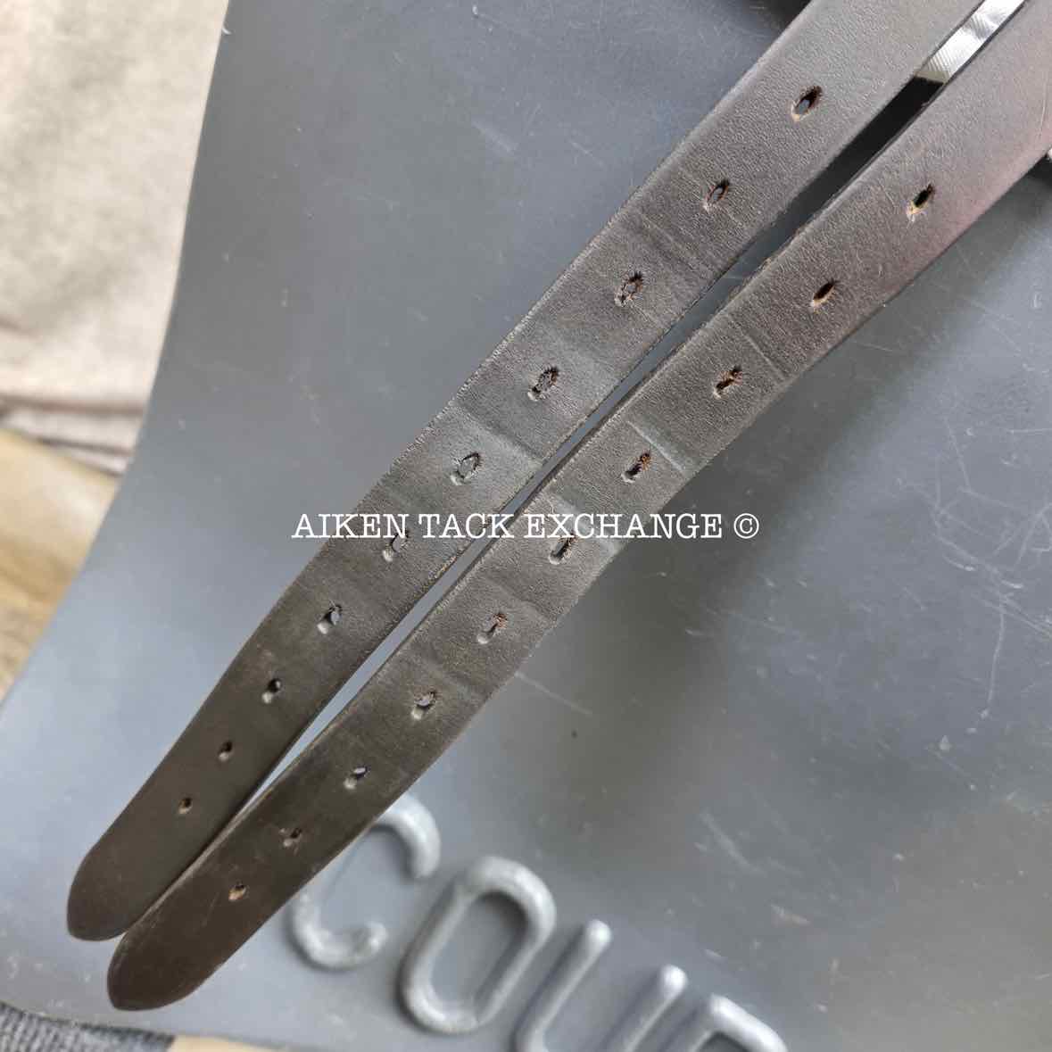 2021 Stackhouse Monoflap Jump Saddle, 18" Seat, Narrow Tree