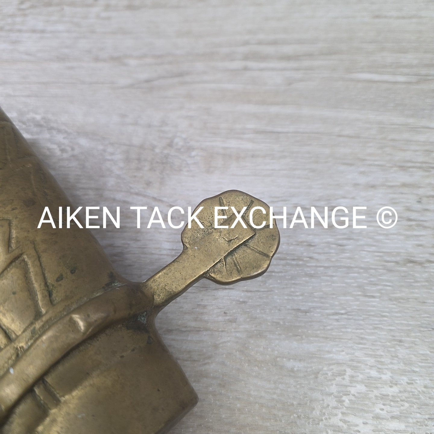 Decorative Brass Boot