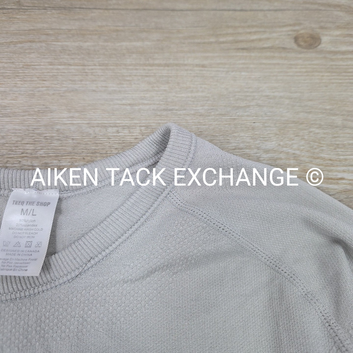 TKEQ Long Sleeve Compression Top, Women's M/L