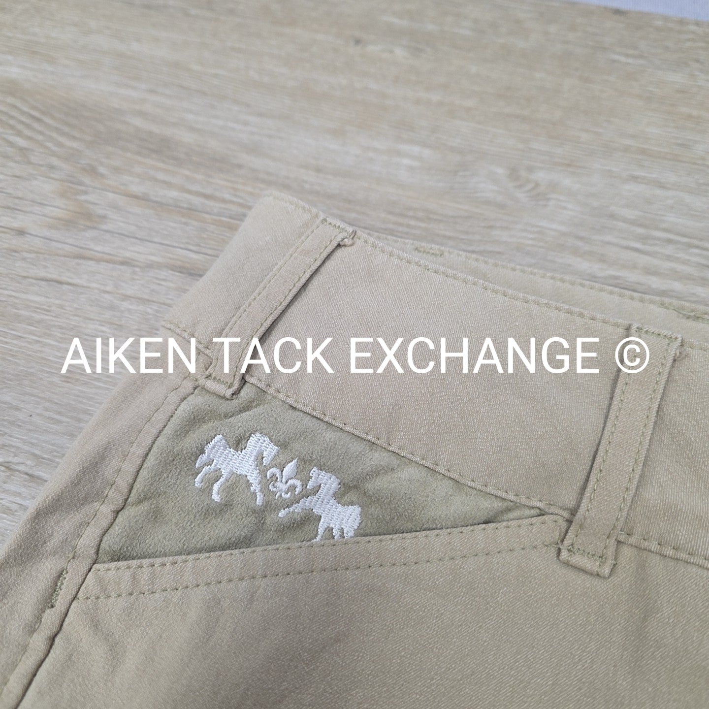 Equine Couture Regatta Knee Patch Breeches, Size 26