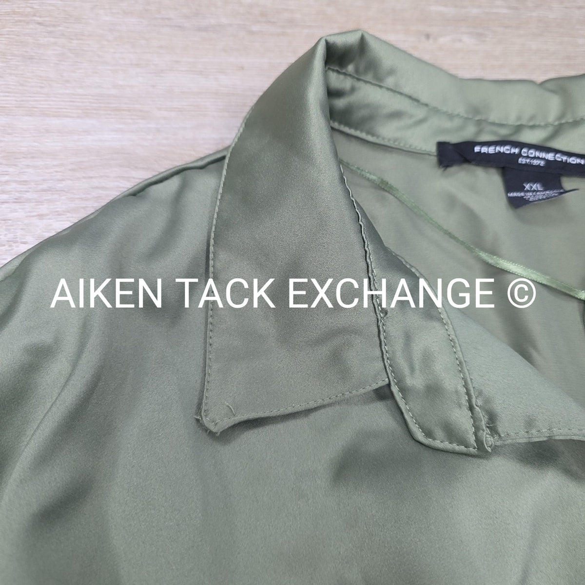 French Collection Long Shirt Dress, Size XX-Large