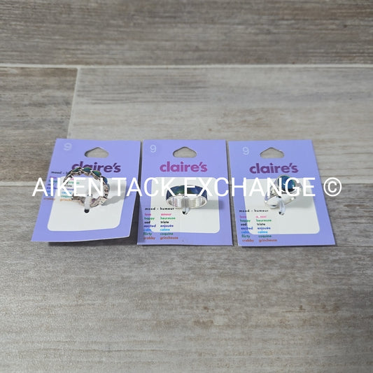 Claire's Mood Rings (3) - Size 9