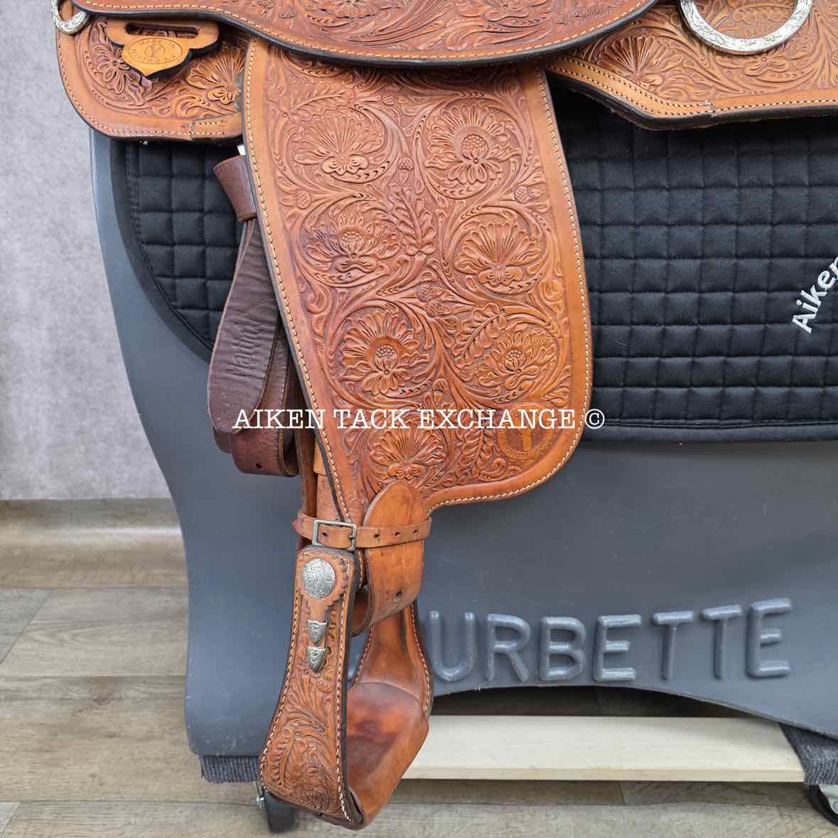 **SOLD** 2001 Circle Y 2916 Equitation Western Saddle, 16.5" Seat, Regular Tree - Semi QH Bars