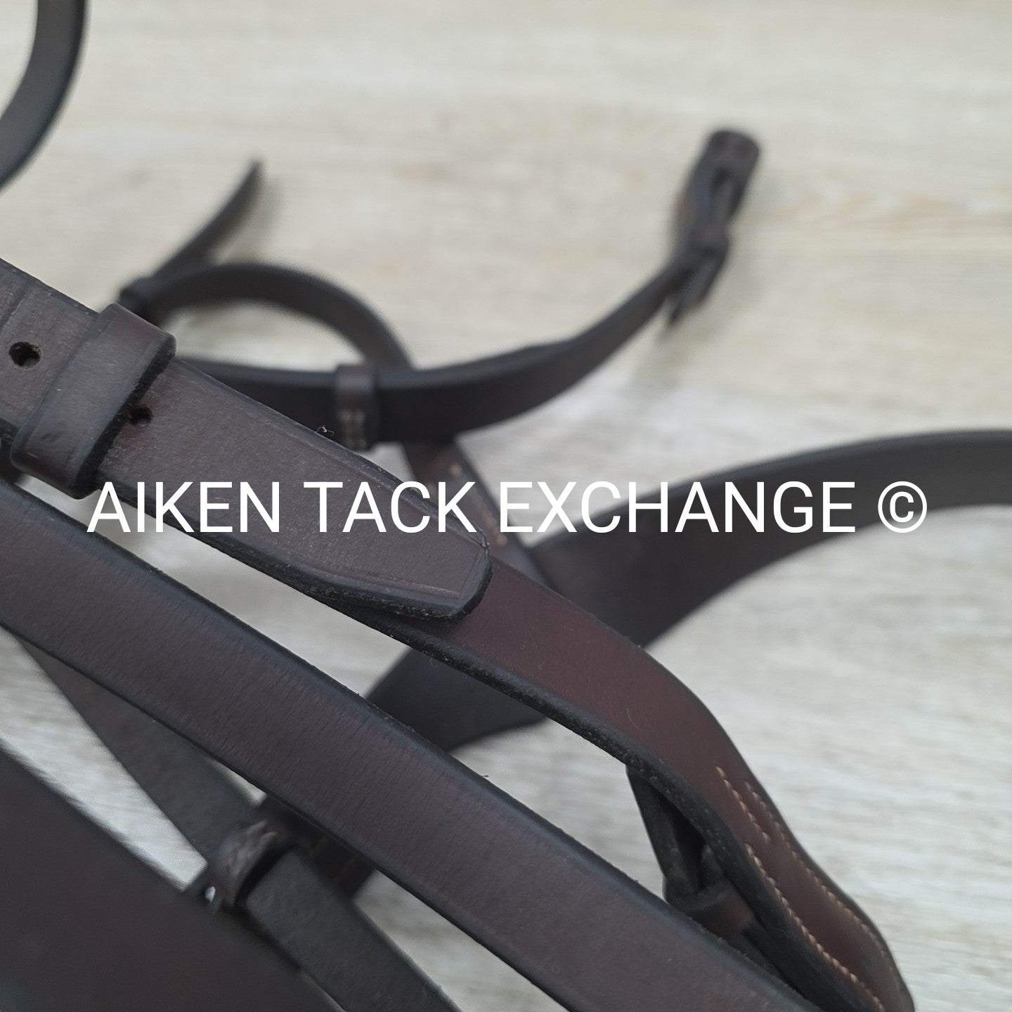 Horse Country First Flight Hunt Bridle, Brown, Oversize