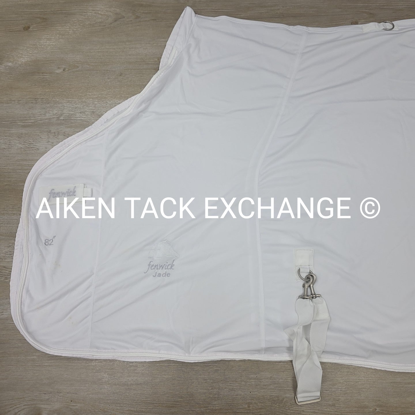 Fenwick Equestrian Therapeutic Jade Cooler, White (has marks), 82"