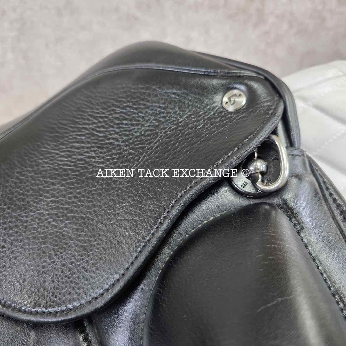 2024 Envy Motion Dressage Saddle, 17" Seat, Adjustable Tree, Wool Flocked Panels