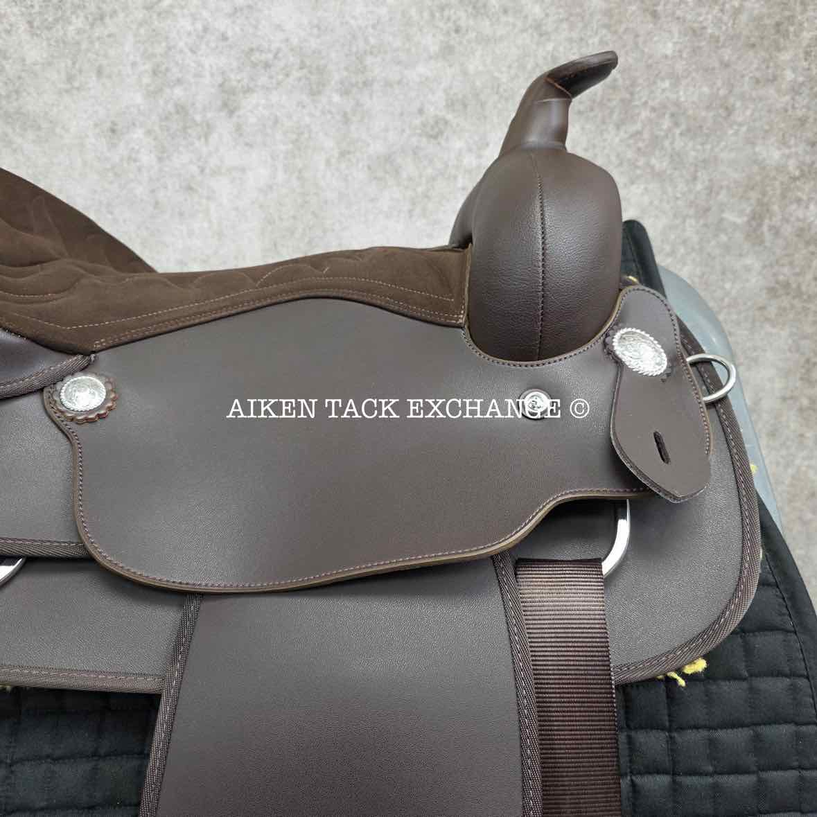 Wintec Western Saddle, 16" Seat, Wide Tree - Full QH Bars