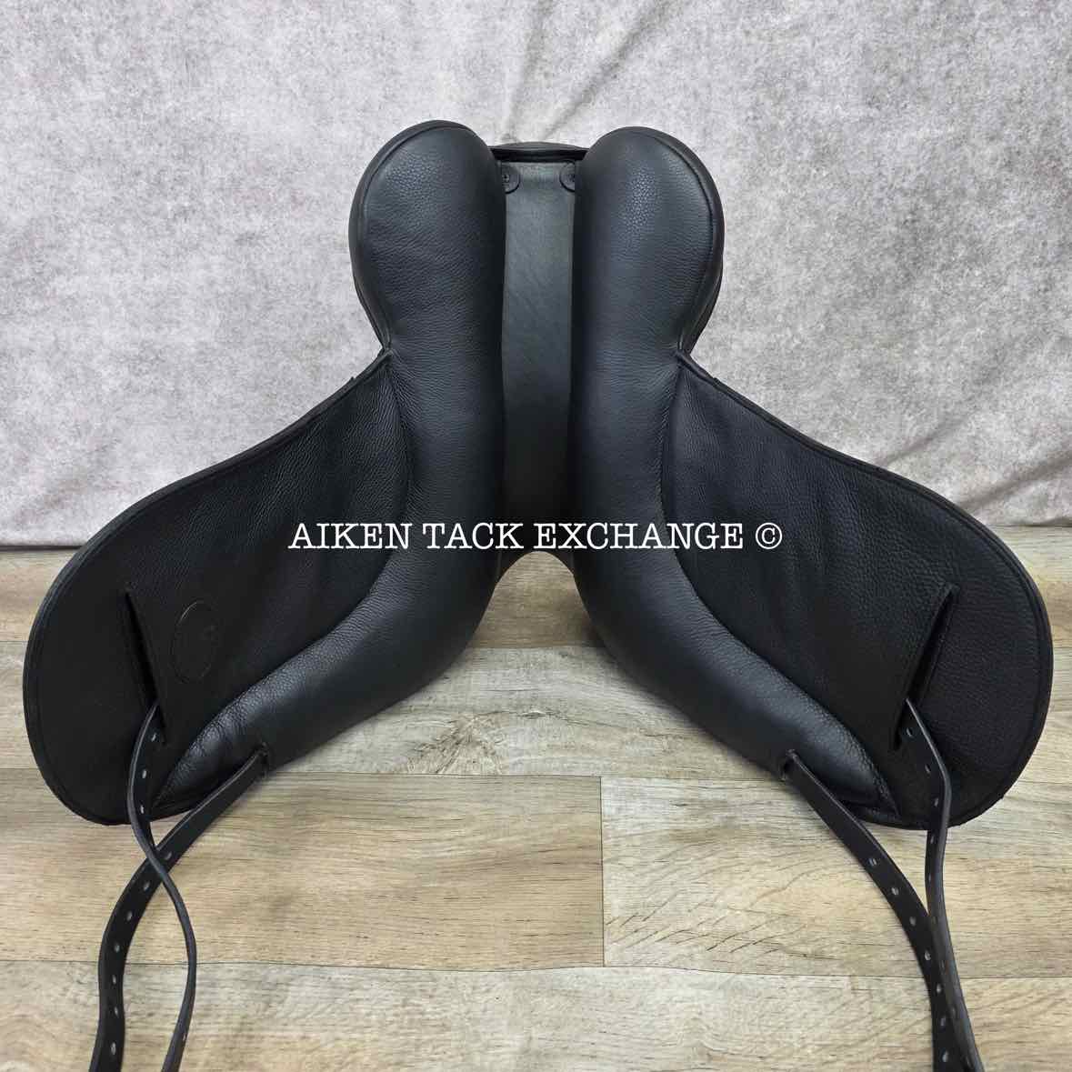 2023 Envy by Custom Saddlery Motion Monoflap Dressage Saddle, 17.5" Seat, Adjustable Tree, Wool Flocked Panels