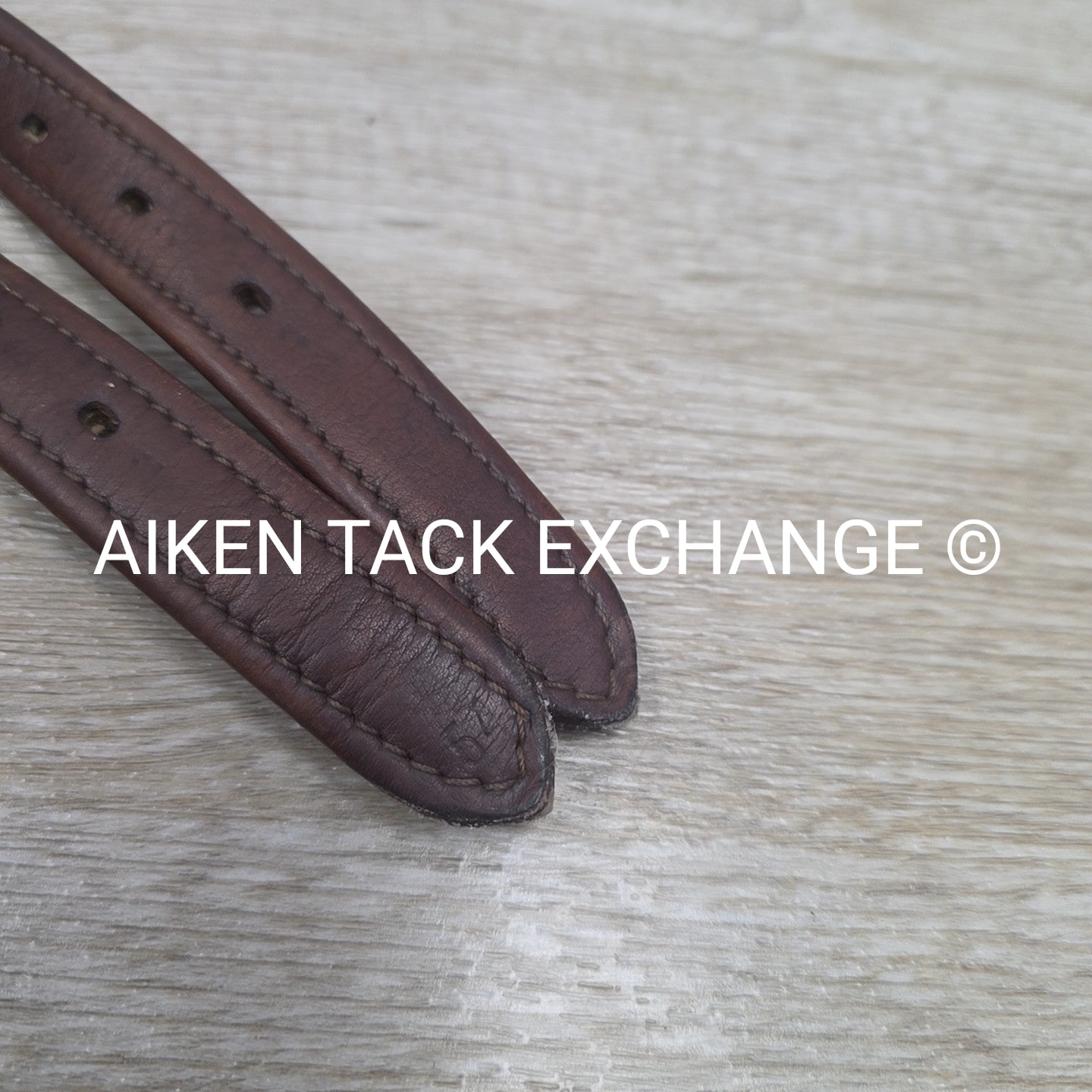 Dover Saddlery Circuit Lined Stirrup Leathers, Brown, 54"