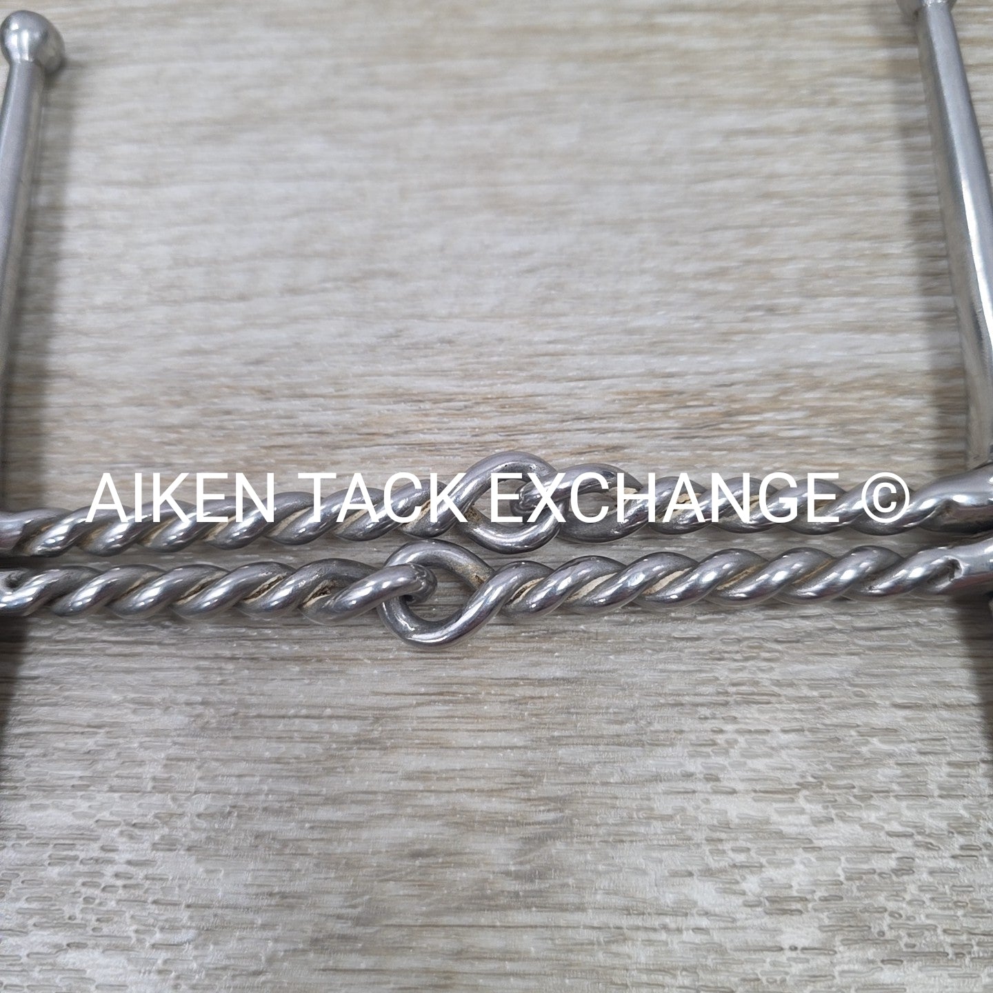 Full Cheek Double Twisted Wire Bit 5.25"