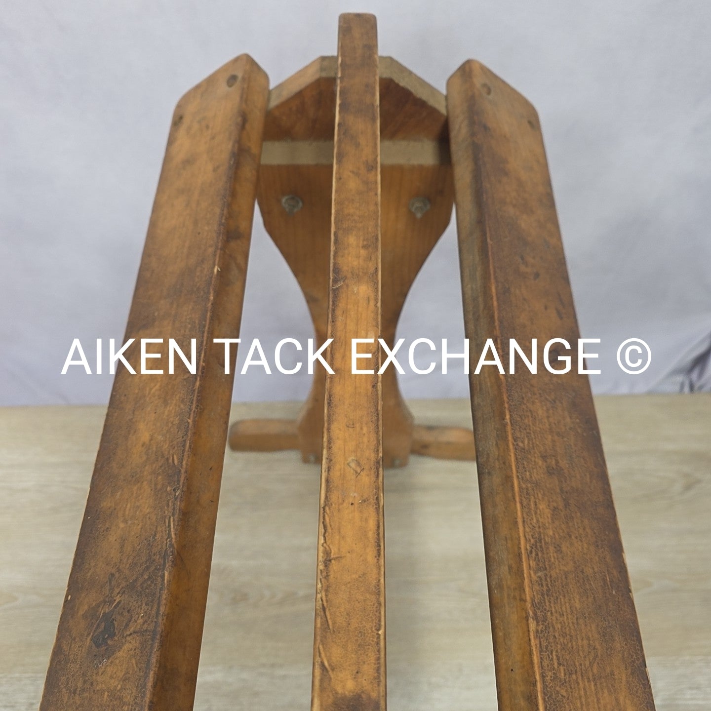 Wooden Saddle Rack