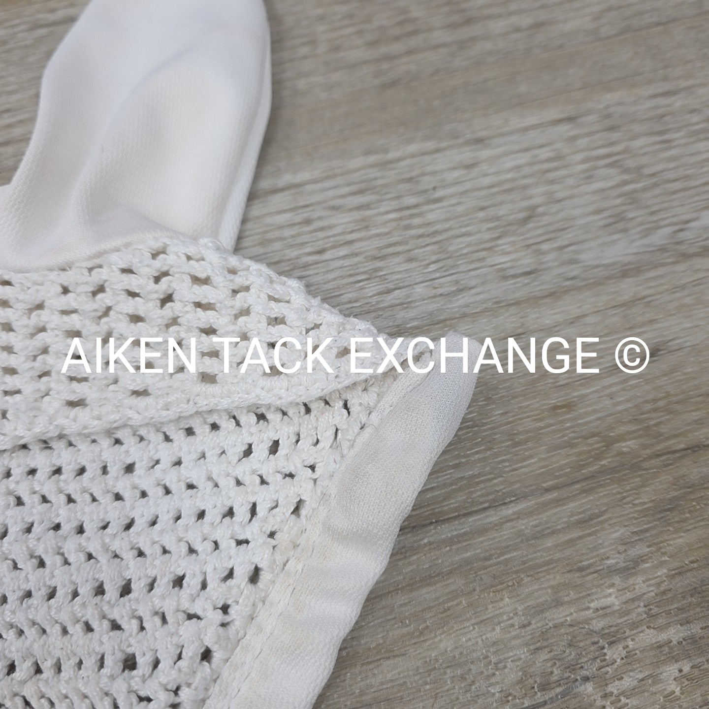 Dover Saddlery Riders International Piped Ear Bonnet, Size Full