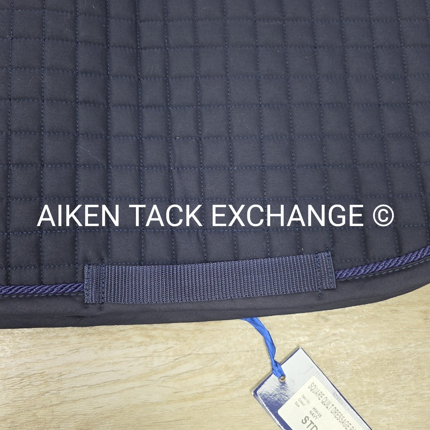 Wellie Wear Square Quilt Dressage Saddle Pad