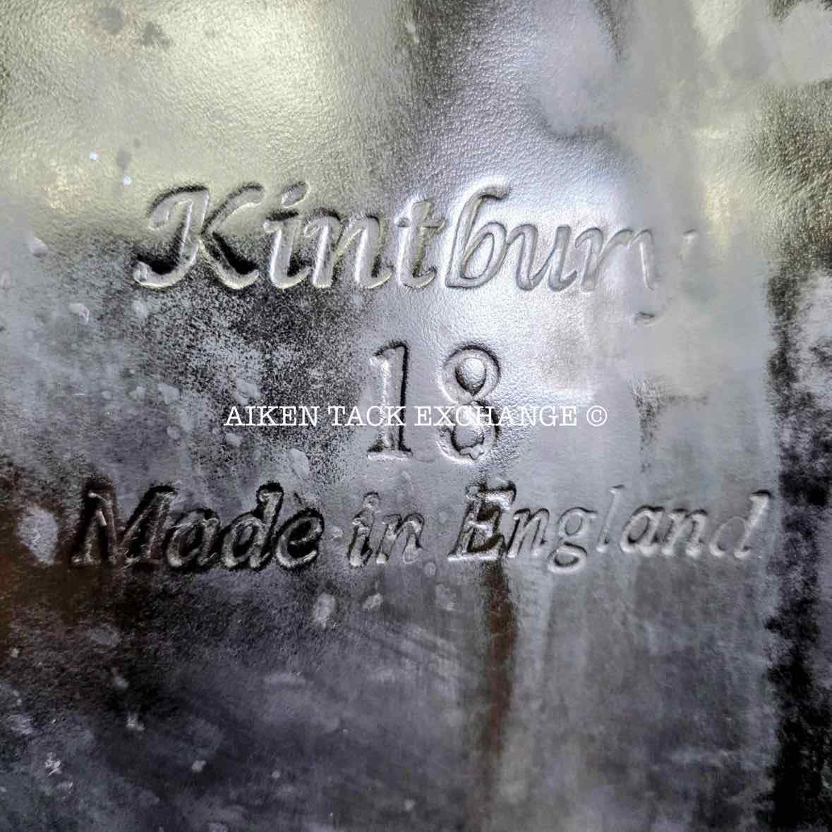 Kay Hastilow Kintbury Dressage Saddle, 18" Seat, Extra Wide Tree, Wool Flocked Panels