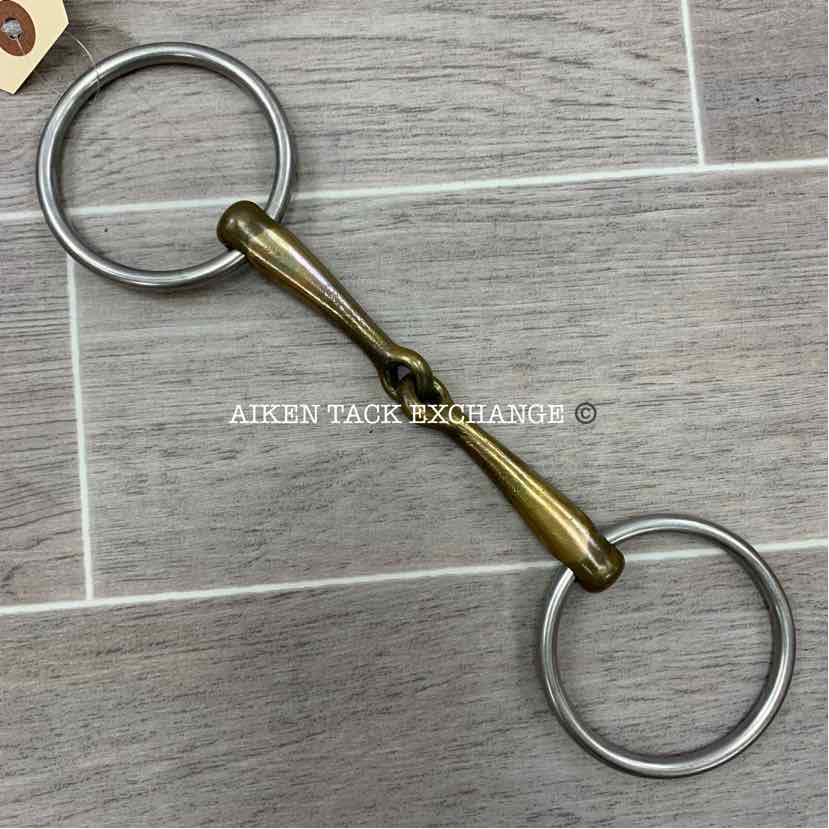 Herm Sprenger Aurigan Single Joint Loose Ring Bit 5.25"
