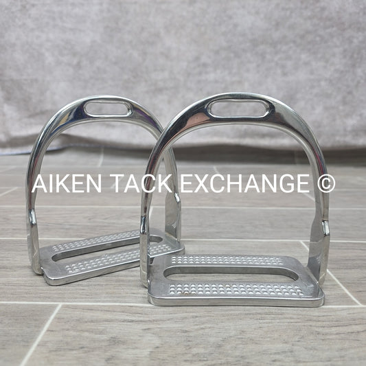 Wide Tread Polo Style Stirrup Irons, 5"