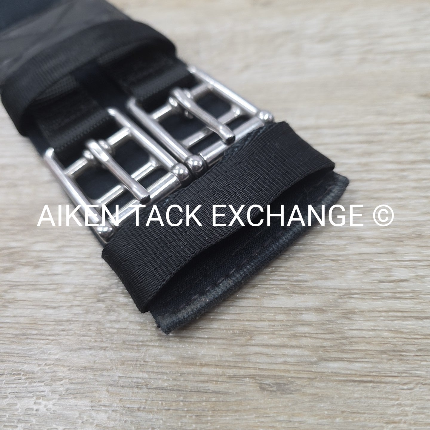 Flexi-Girth Dressage / Treeless Girth, Black, 22"