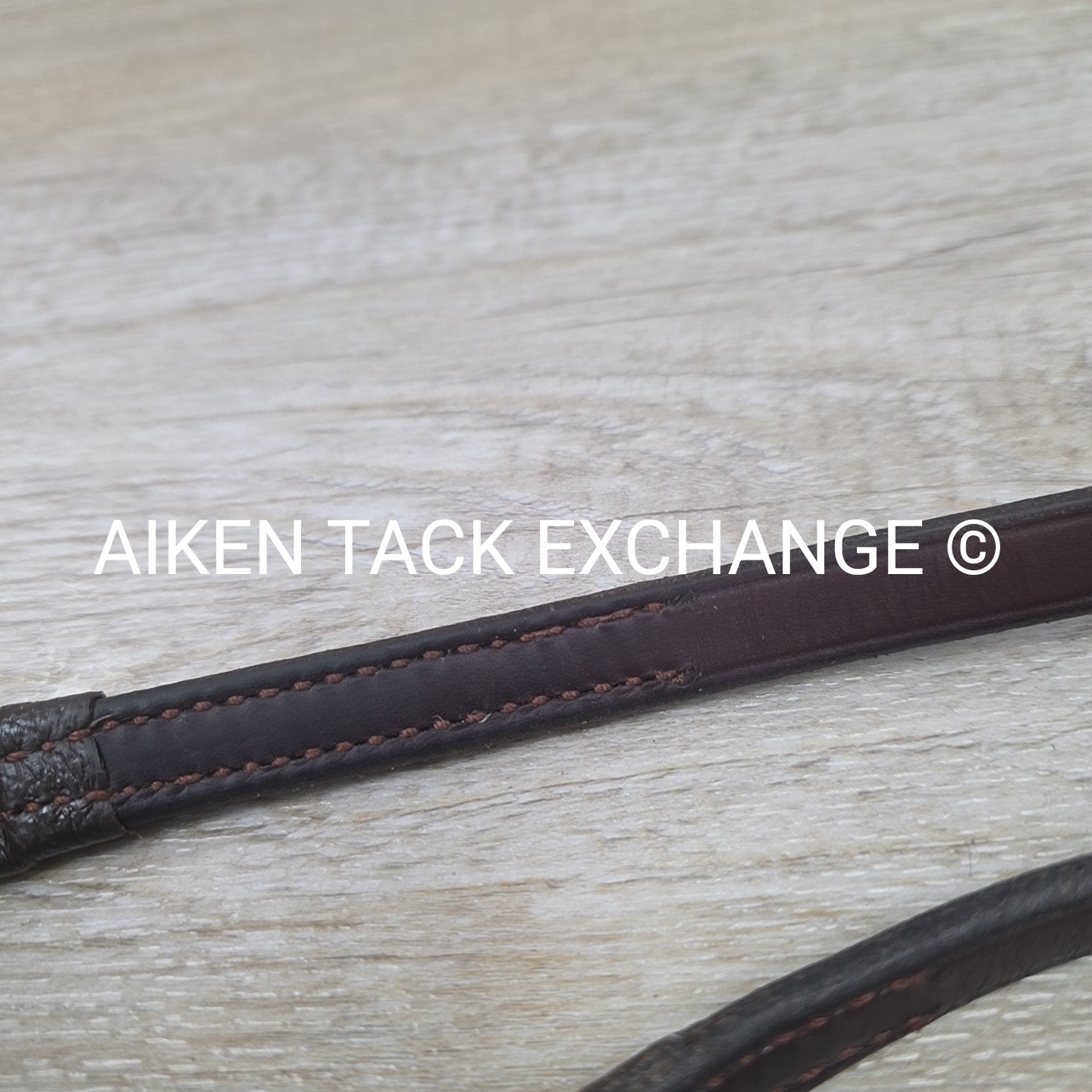 Nunn Finer Super Grip Soft Rubber Reins, Brown, 58"