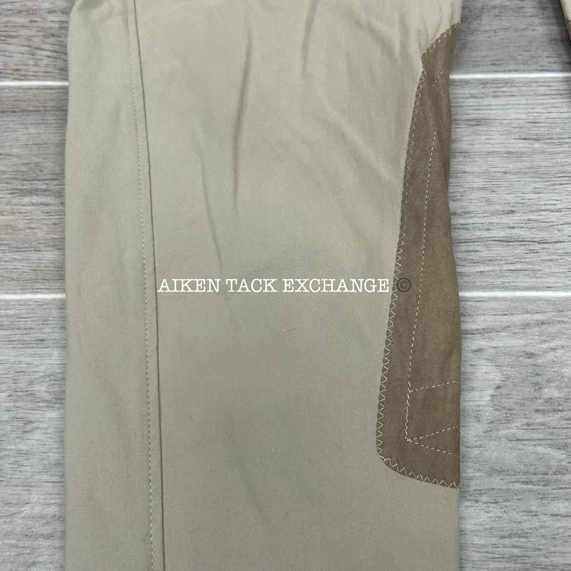 Tailored Sportsman Trophy Hunter Knee Patch Breeches, Size 34