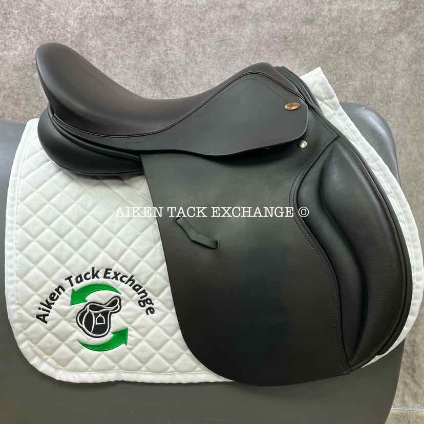 Jeffries Liberty GP All Purpose Saddle, 17.5" Seat, Medium Wide Tree, Wool Flocked Panels