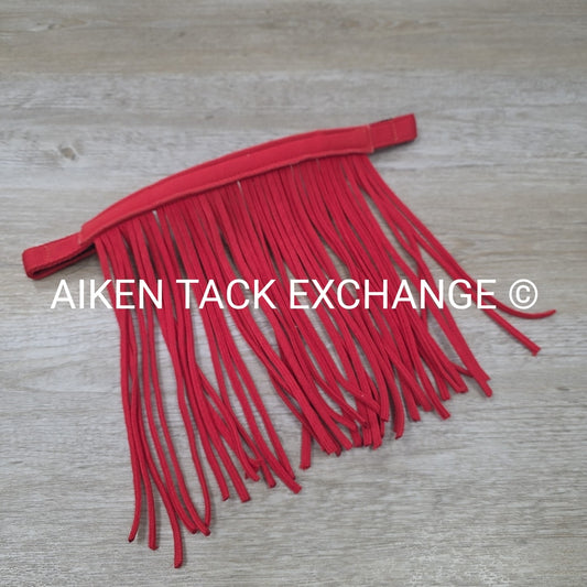 Velcro Browband with Fringe, Warmblood