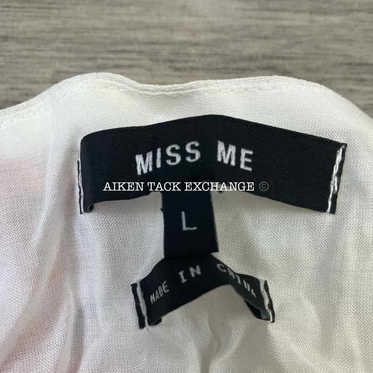 Miss Me Tank Top, Size L