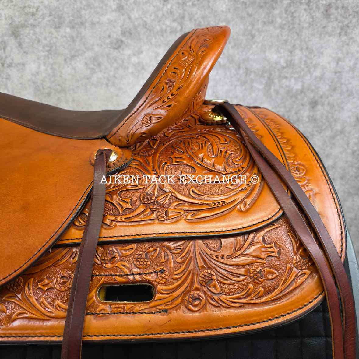 **SOLD** 2005 Circle Y 1553 Flex-Lite Park & Trail Western Saddle, 16" Seat, Regular Flex Lite Tree - Semi QH Bars