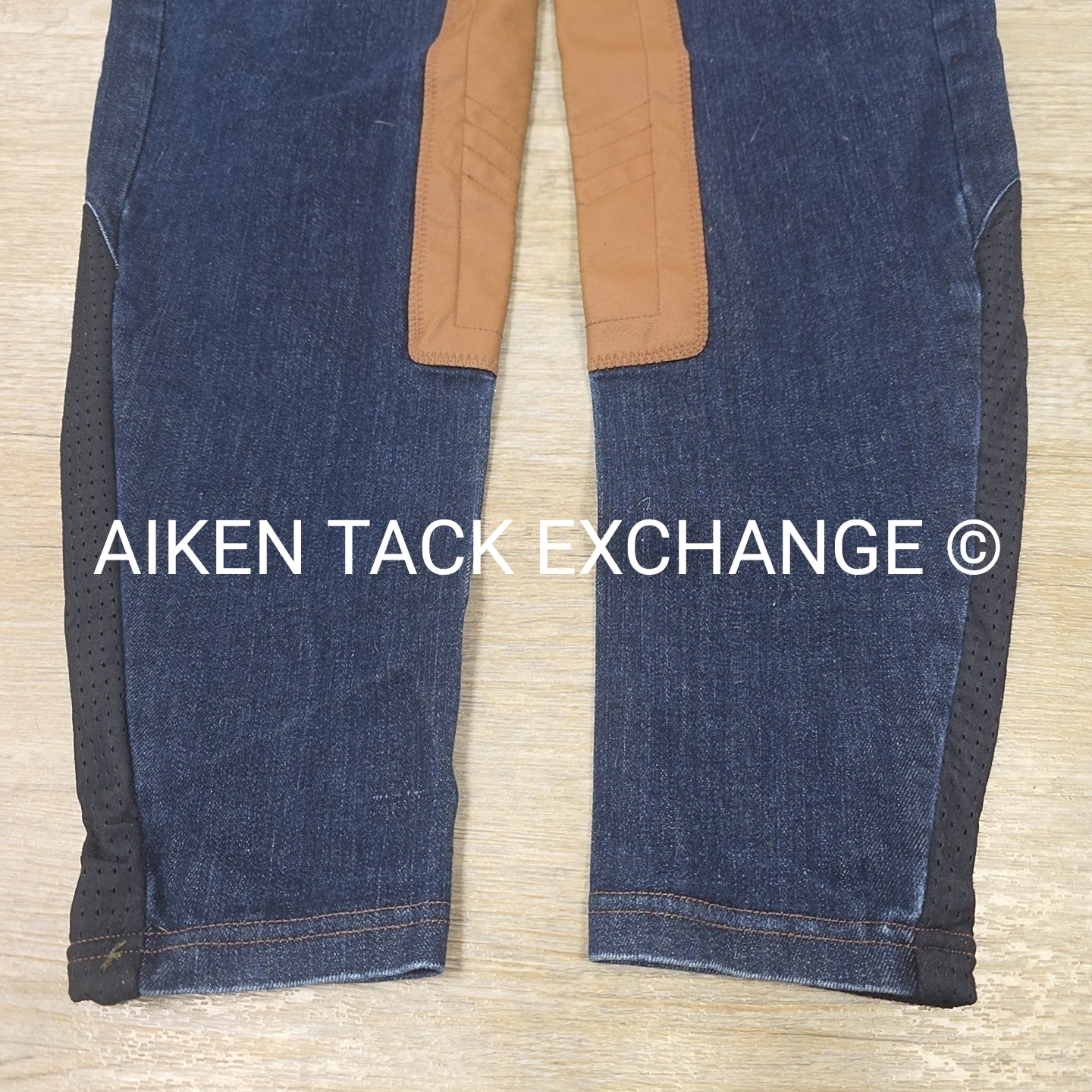 BARGAIN BUNDLE: Kerrits Icefil Tights & Knee Patch Denim Breeches, Size X-Large