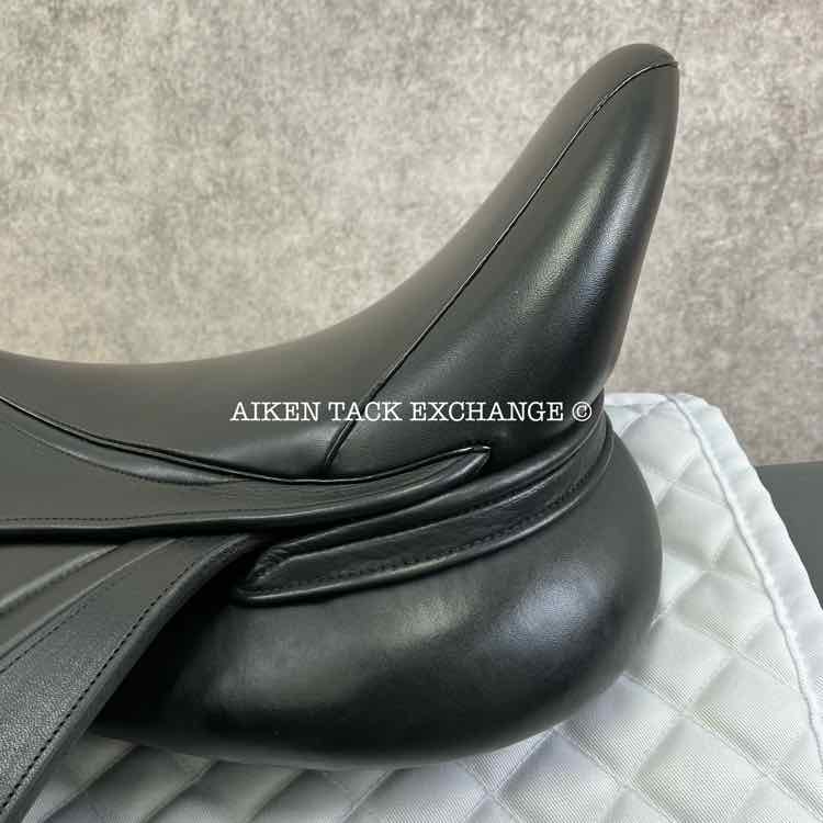 2022 Aviar Rook 2.0 Monoflap Dressage Saddle, 18.5" Seat, Adjustable Tree, Foam Panels