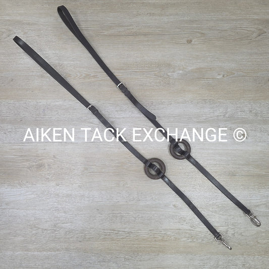 Leather & Rubber Donut Side Reins