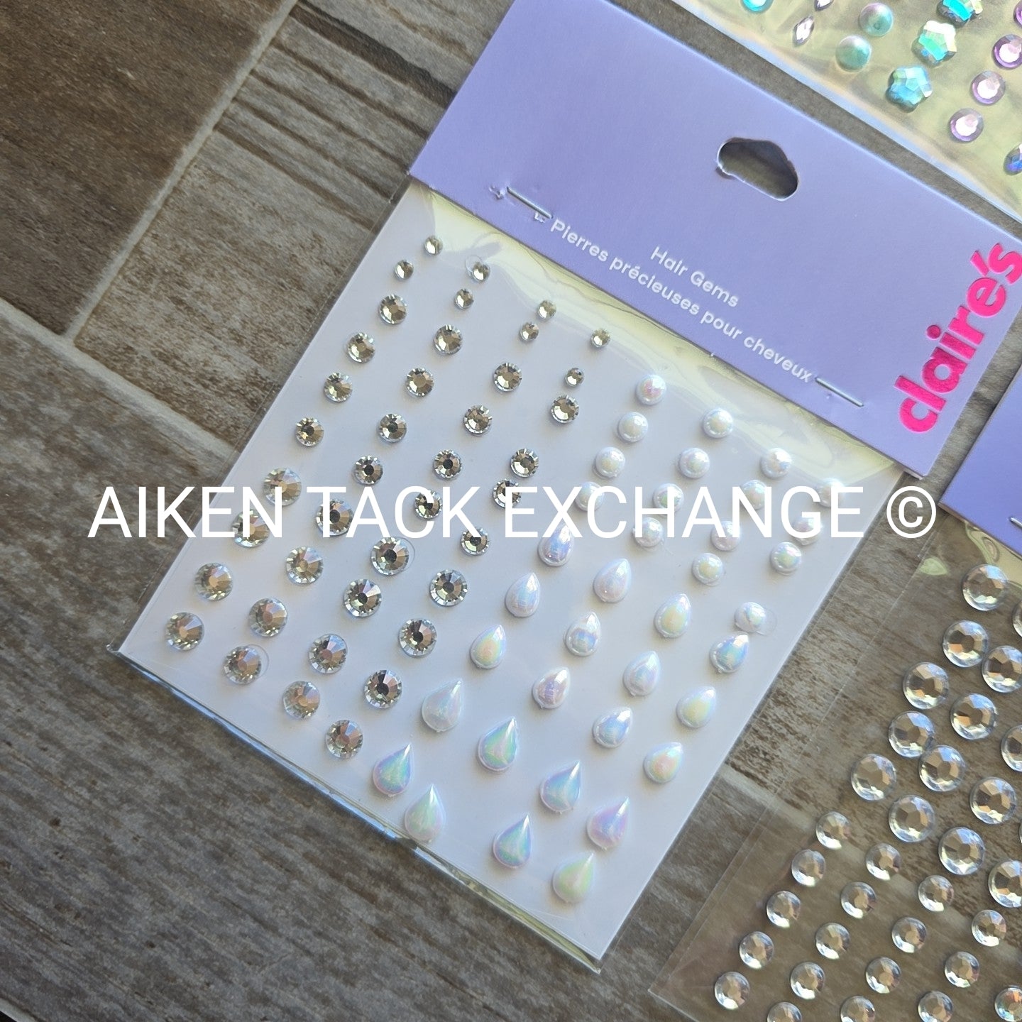 Claire's Hair Gems - 4 Total Sets