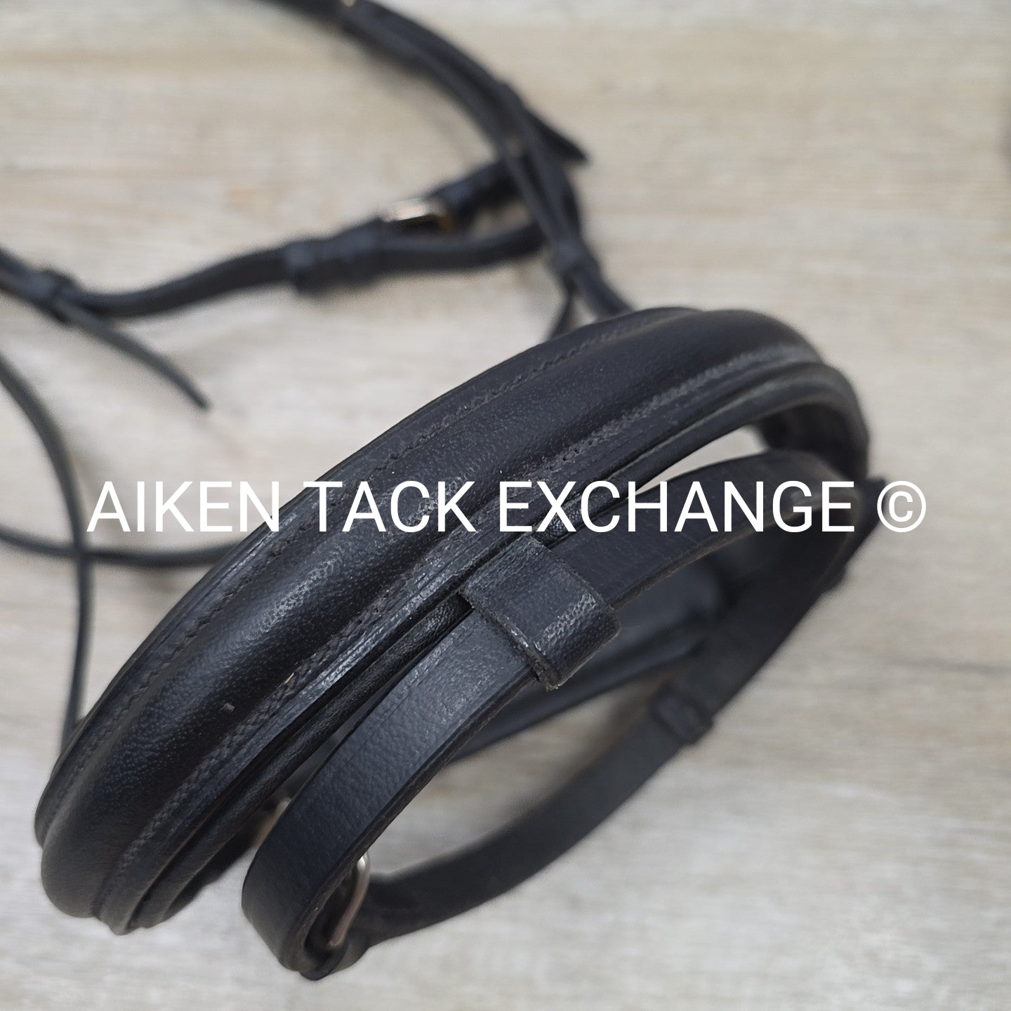 BARGAIN BUNDLE: Dressage Bridle with Extra Noseband, Black