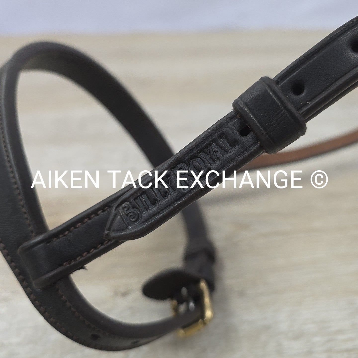 Billy Royal Straight Nose Training Caveson, Brown, Size Full