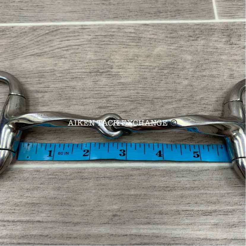Ovation Curve Twisted Single Joint Eggbutt Bit 5.5"