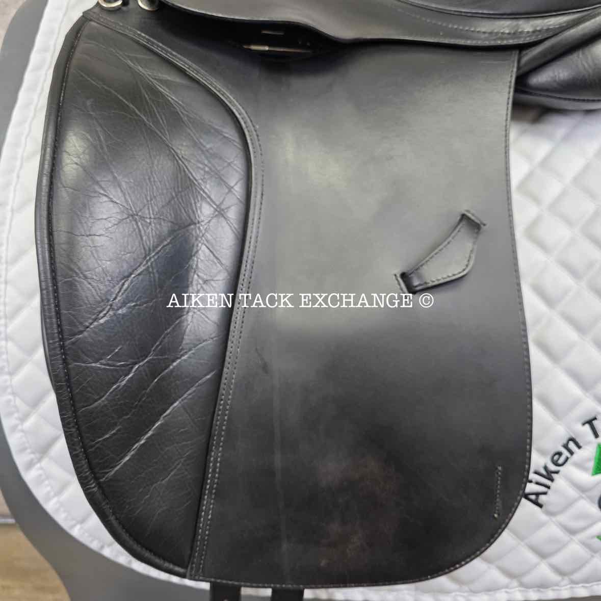 2010 Duett Fidelio Dressage Saddle, 18" Seat, XX-Wide Hoop Tree - 38, Wool Flocked Panels