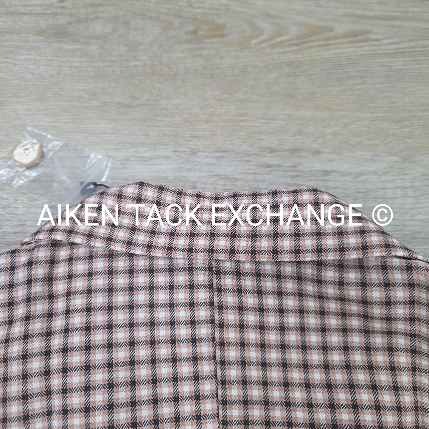 Allegra K Plaid Vest, Size Large