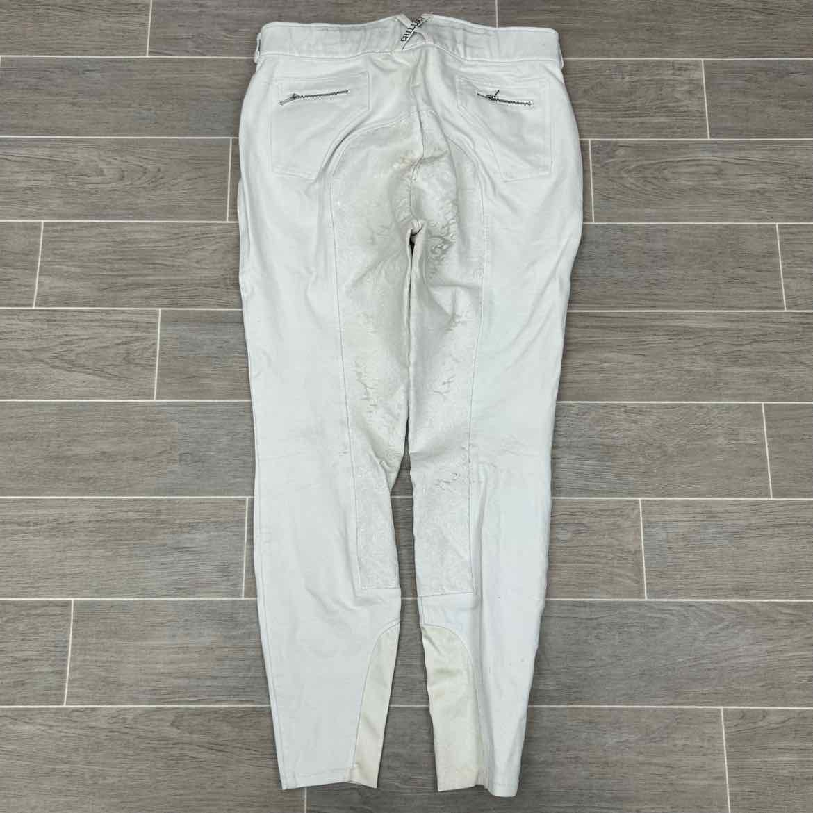 Chillout Equestrian Silicone Grip Full Seat Breeches, Size 16