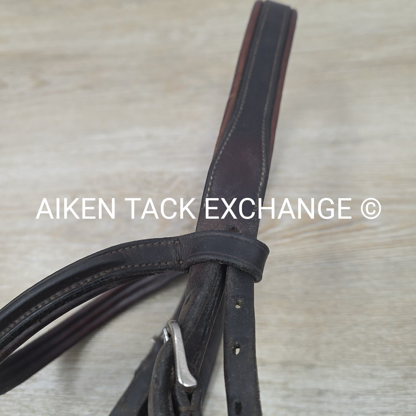 BARGAIN BUNDLE: 2 Vespucci Figure 8 Bridles with Rubber Reins, Brown, Size Full