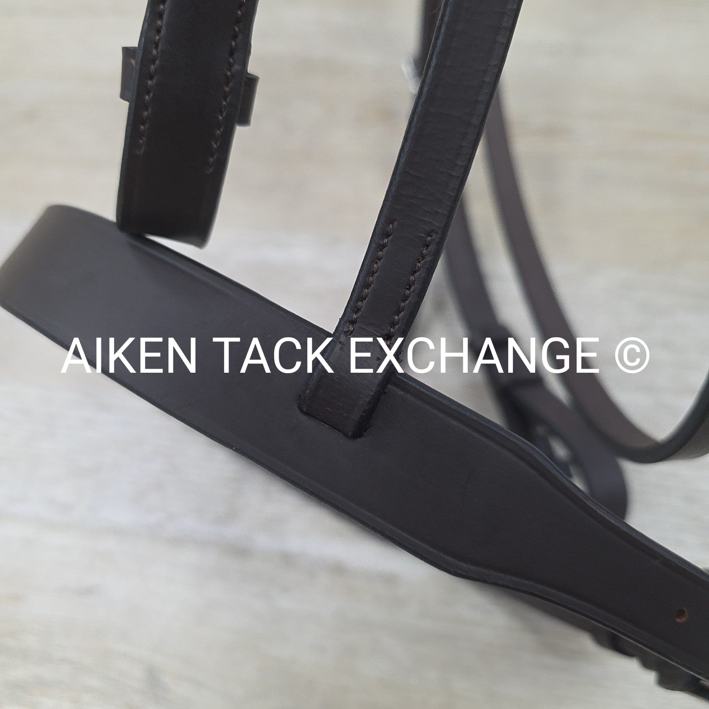 HDR Pro Collection Hunt Bridle with Laced Reins, Havana, Size Cob