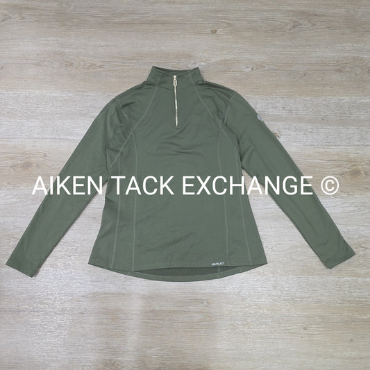 Dover Saddlery Fleece Lined 1/4 Zip Pull Over, Size Small