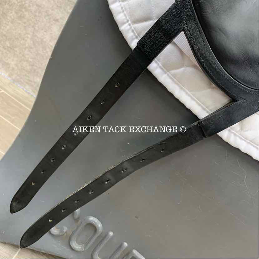 2020 Devoucoux Makila Lab Monoflap Dressage Saddle, 18" Seat, 2AA Flap, Medium Tree, D3D Panels, Full Buffalo Leather