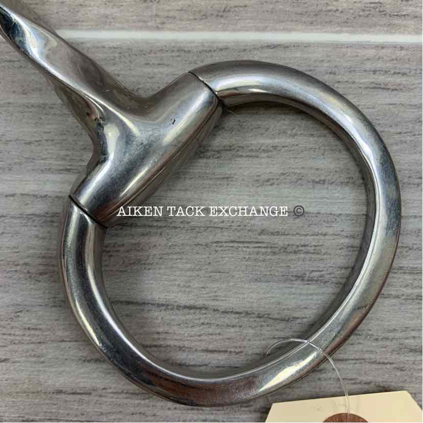 Partrade Twisted Single Joint Eggbutt Bit 5.25"